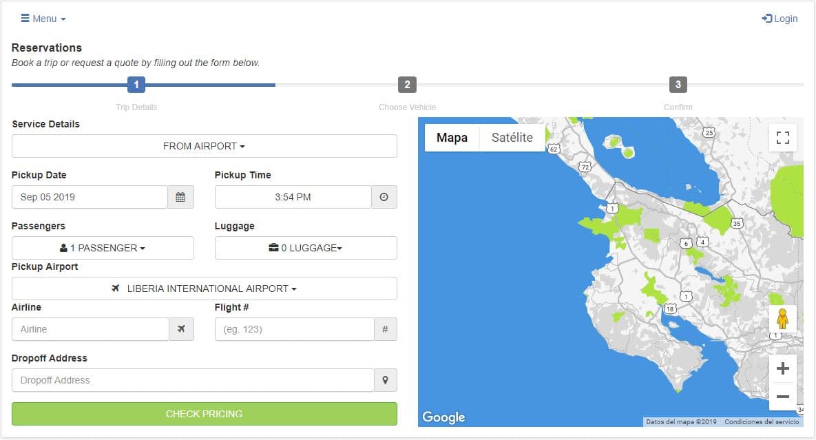 Book Private Airport Transfer Costa Rica - Guanacaste Airport (LIR)