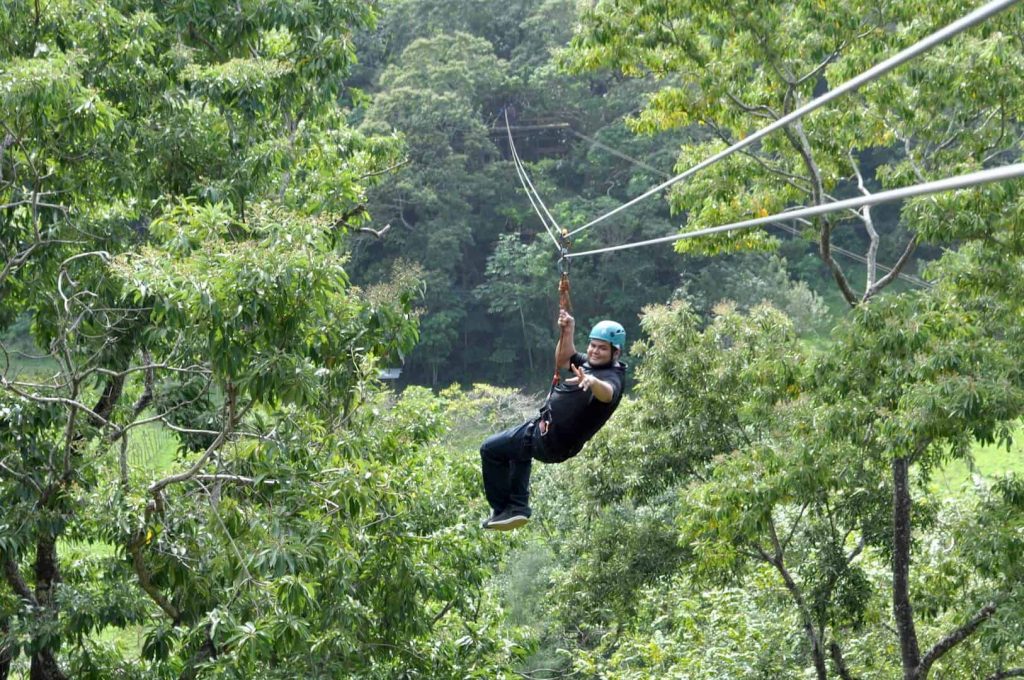 jungle zipline tour