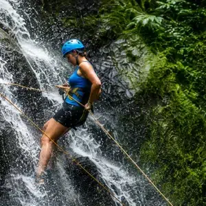 Waterfall Rappelling & Whitewater Rafting