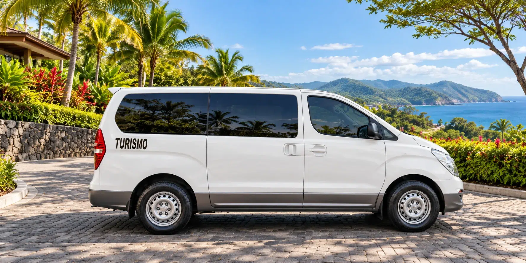 Private minivan near Arenal Volcano in Costa Rica
